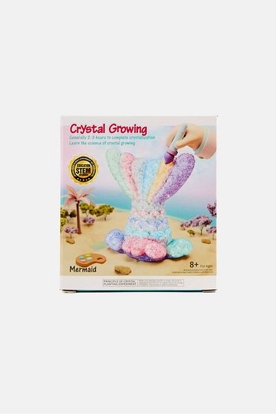 STEM Mermaid Crystal Growing