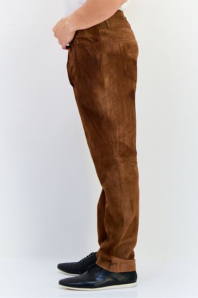 Esprit Men Regular Fit Solid Chino Pant, Brown