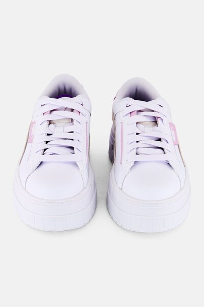 Puma Women Mayze Crashed Lace Up Outdoor Shoes, White