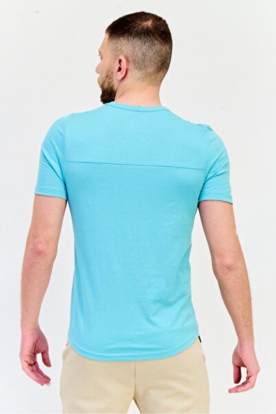 Reebok Men Sportswear Fit Short Sleeves Training T-shirt, Mint Green