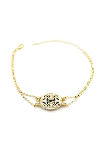 PRATİKOBA Eye Bracelet - Gold