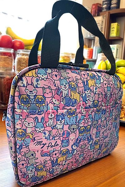 Stok CITY Licensed Thermal Bag Thermal Insulated Waterproof Meal Tote Lunch Bag Multicolor