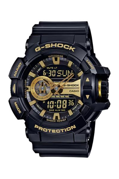 G-SHOCK Men's Analog-Digital Gold Dial Watch - GA-400GB-1A9