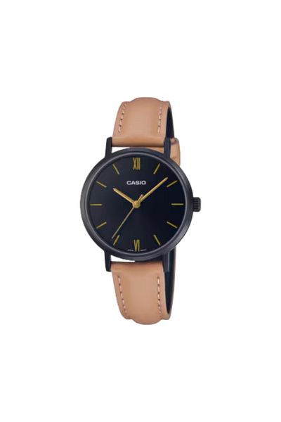 Casio CASIO Women's Analog Black Dial Watch - LTP-VT02BL-1AUDF