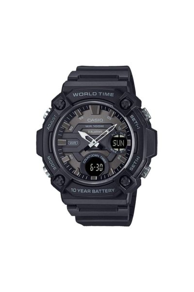 Casio CASIO Men's Analog-Digital Grey Dial Watch - AEQ-120W-1BVDF