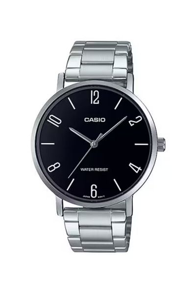 Casio CASIO Men's Analog Black Dial Watch - MTP-VT01D-1B2UDF