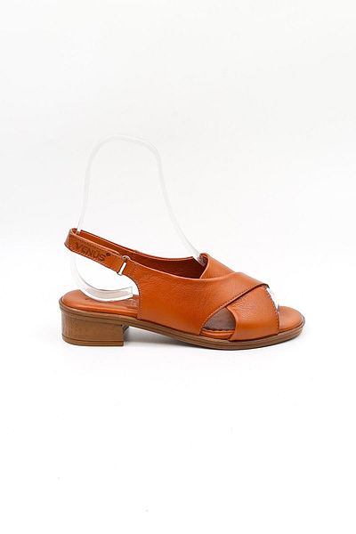 Venüs Women's Genuine Leather Daily Sandals Vn26025Y Tan