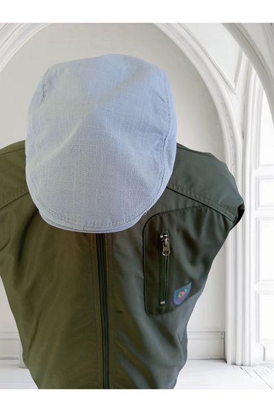 HeviStor Hat Linen Summer Men's Hat with Elasticated Back Fits All Sizes