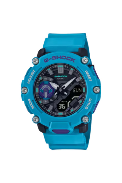 Casio ساعة يد رجالية Ga-2200-2adr باللون الرمادي SCK02.21100