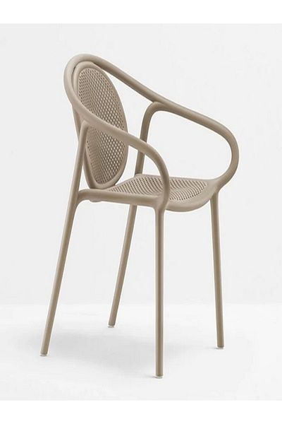 rexa Pedrali Remind 3735 Outdoor Armchair – Sand SA100E Finish