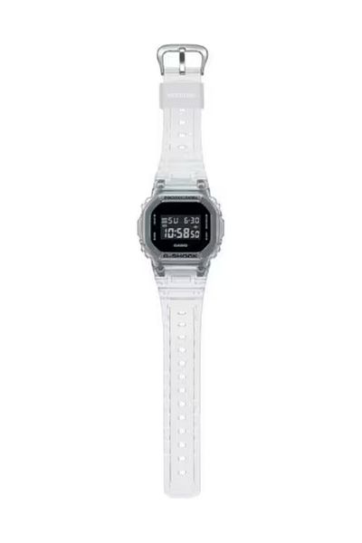 G-SHOCK Men's Digital Grey Dial Watch - DW-5600SKE-7DR