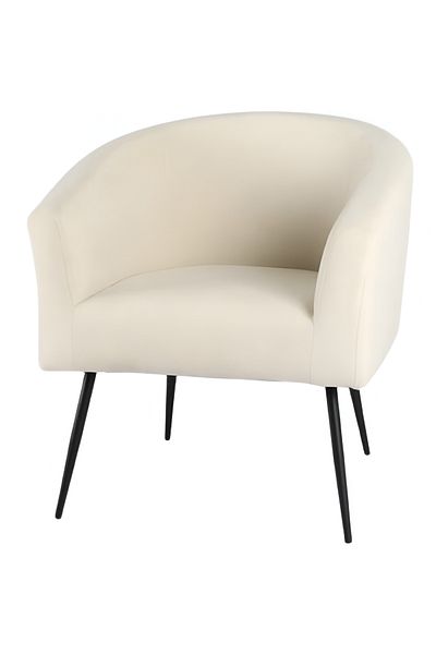 rexa Luxury Round Semi Circle Kitchen Dining Iron Chair
