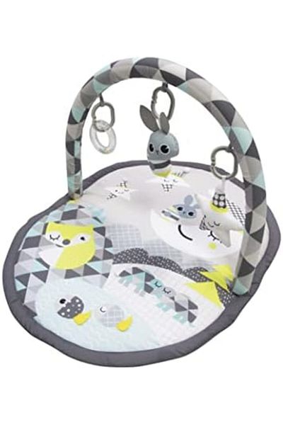 THE MOON Good Night Mat With Single Arch, 0m+, Baby Playmat & Activity Gym