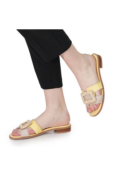 Hispanitas LADIES' CLOGS HISPANITAS 253881 YELLOW