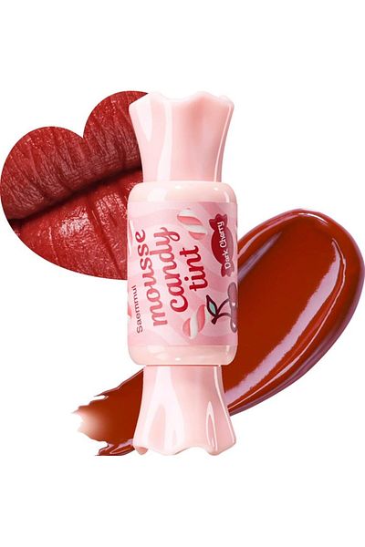 THE SAEM Lip balm with honey and hyaluronic acid, The Saem, 8g #07 Dark Cherry