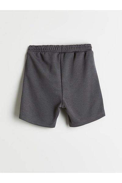 LC Waikiki Standard Pattern Viscose Blended Pique Fabric Baby Boy Shorts