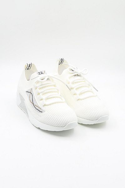 Guja Imported Knitwear Sneakers Women's Sports Shoes Gj301 White