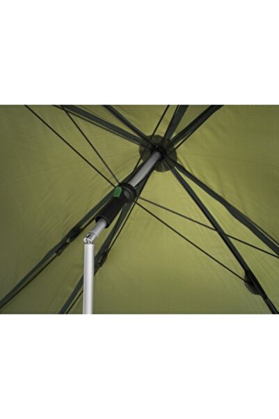 DELPHİN Ομπρέλα Delphin RAINY, διαγώνιος 250 cm, πράσινη, θήκη μεταφοράς, σχοινιά και καρφιά στερέωσης
