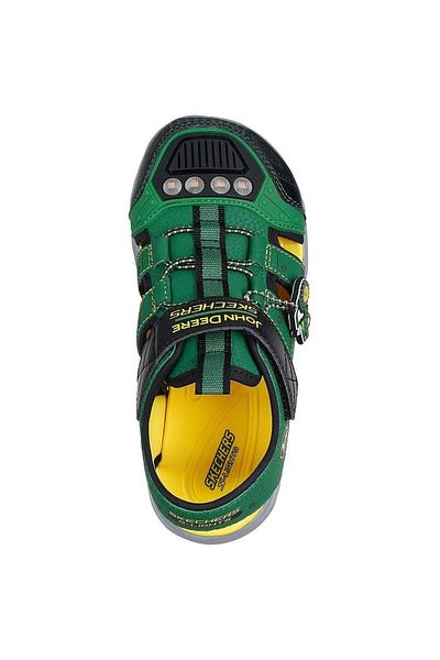 SKECHERS Sandály Skechers S Lights-hypno-spla, Zelené, Dětské