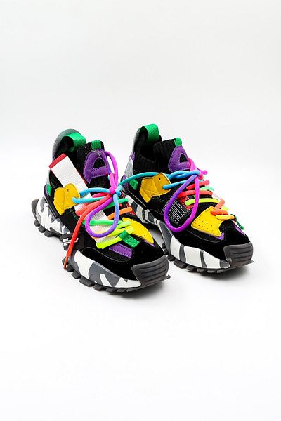 Guja Imported Lace-Up Sneakers Unisex Sports Shoes Gj303 Charcoal