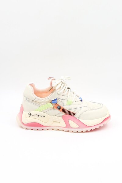 Guja İthal Snekar Kadın Spor Ayakkabı GJ425 Pembe