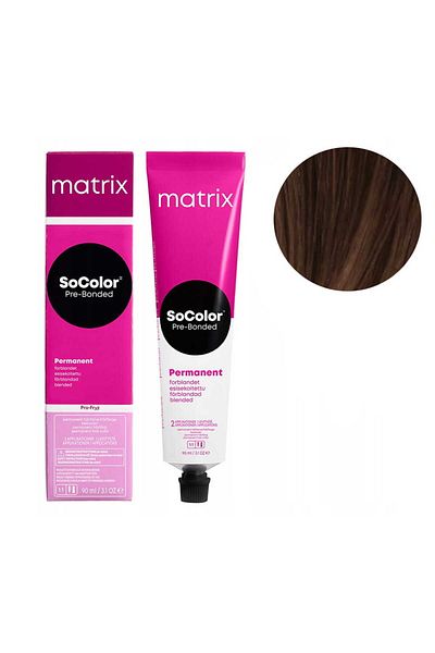 Matrix Vopsea de par SoColor Nr 6M, Matrix, 90 ml, Brunet
