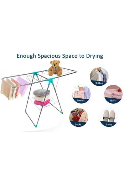 LYNX Stainless Steel Clothes Drying Rack by for Outdoor Use - Rust Resistant, Easy to Assemble and P