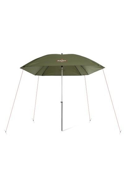 DELPHİN Delphin RAINY umbrella, diagonal 250 cm, green, carrying case, ropes and fixing nails