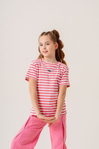 GİYİCEM TEKSTİL Girl's Strap Badi T-Shirt 1734
