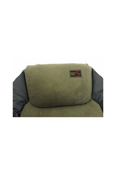 idzfishing Pat de pescuit crap ZFISH DELUXE RCL, 210 x 85 cm, 6 picioare, verde
