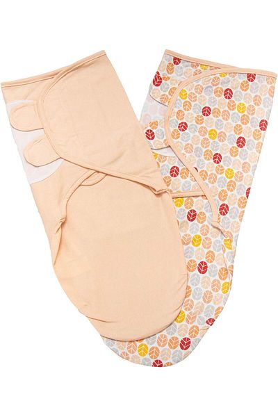 Moon Organic Swaddle Lightweight and Breathable Pack of 2 Perfect for Infant & Newborn Bab