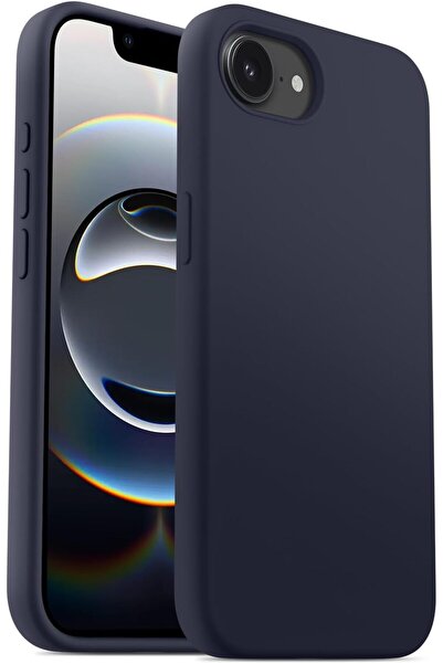Rivor Apple iPhone 16e Uyumlu Kılıf Kamera Çıkıntılı İpeksi Yumuşak Dokulu Da...