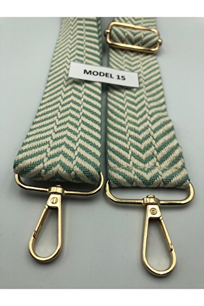 DUCK HOBY Ρυθμιζόμενο λουράκι τσάντας με μοτίβο υφαντό Mango 4cm x 120cm Ethnic Pattern