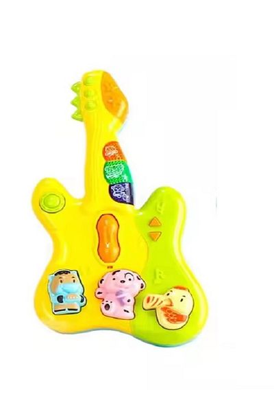 rexa Jinming Baby Toys Music Instrument Toy Kids Electric Guitar With Light & Sound
