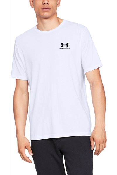 Under Armour Under Armour, Tricou lejer Sportstyle, Alb, XS