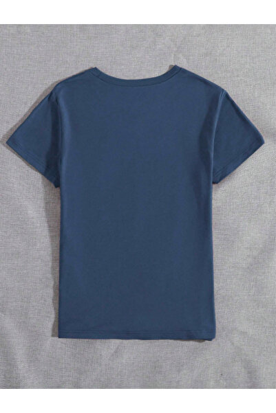 Trend Sizde Unisex Μπλουζάκι με ιταλικό Skyline Special Design με στάμπα μπροστά