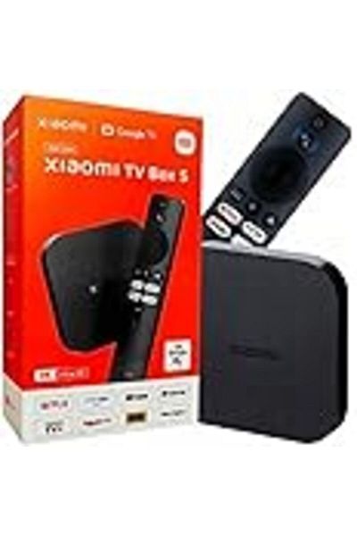 Xiaomi جهاز Mi Box S (الجيل الثاني) مع مشغل بث الوسائط بدقة 4K Ultra HD | اتصال ثنائي النطاق | جوجل