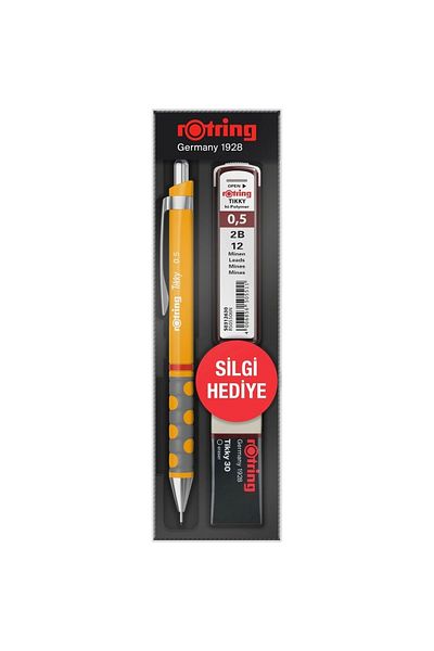 Rotring School Set Tikky Min Eraser 3 Pcs 0.5 Man. Tour