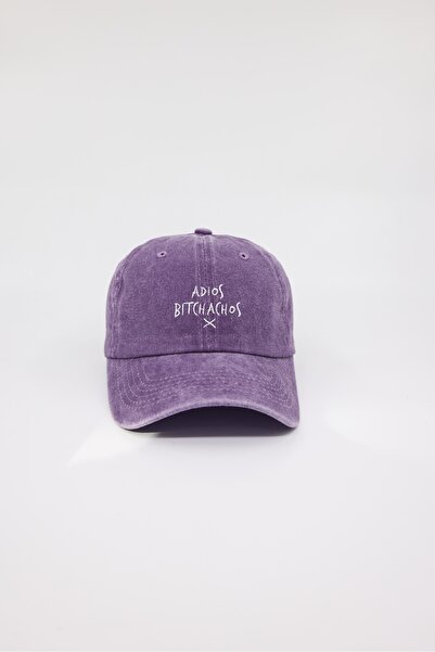 ŞapkaMania ADIOS BITCHACHOS Yıkamalı Beyzbol Kep