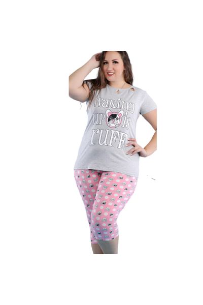 Generic Women's Bermuda Oversized Pajamas