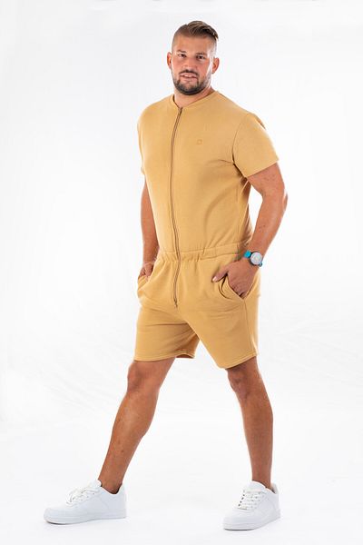 dendy Men's short tracksuit overall Sand 486/XL