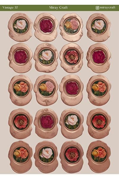 MirayDesign 1 штука наклейка у вінтажному стилі (12x17 см) для щоденника, аль...