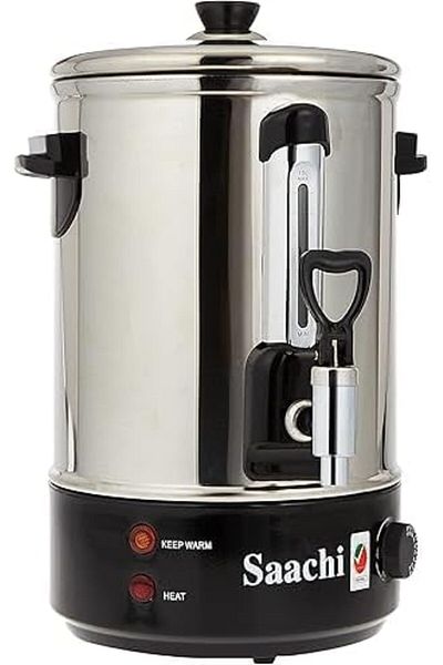 SAACHİ Saachi Water Boiler 40L Stainless Steel Adjustable Temperature Control Auto Shut-Off No-Drip Faucet