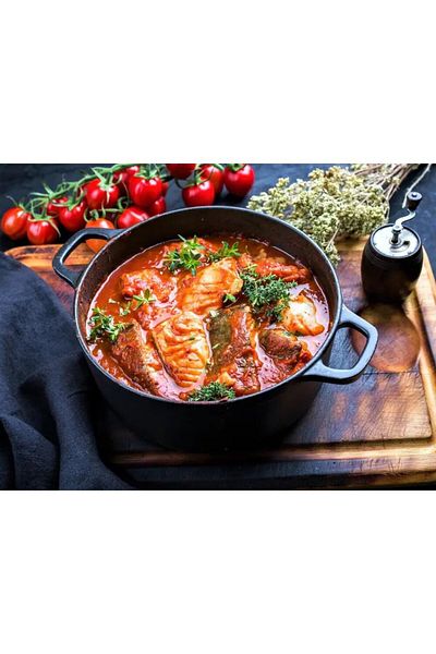 Perfect Home Oala de aluminiu cu capac, negru, 2.2 L, 20 cm, Verk Group