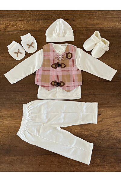 SHOPNEST Yenidoğan Erkek Bebek Mevlüt Elbisesi Özel Gün 0-3 Ay Bebek Takımı E...