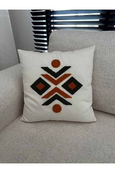NURHAN HOME COLLECTION Κεντημένο κάλυμμα μαξιλαριού ριχτάρι 1 τεμαχίου