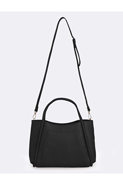 Jimmy Key Leather Bag with Adjustable Strap Detail