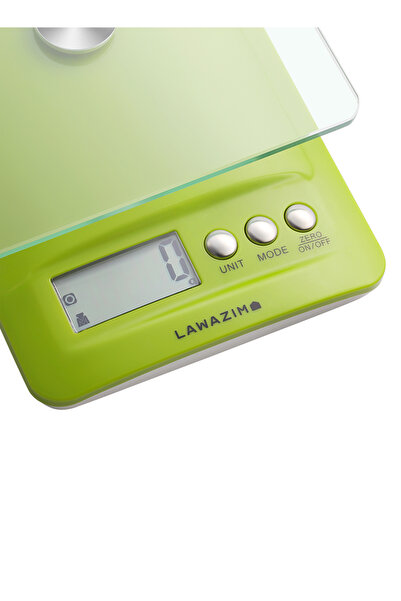 Lawazim Digital Kitchen Scale - 5000g Capacity 0.1g Accuracy, LCD Display, Zero Function, 3V Battery