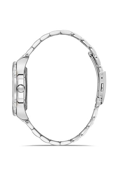 DAVID GUNER Dg-8710Ga-A1 Silver Color Stainless Steel Band Automatic Men's Wrist Watch.