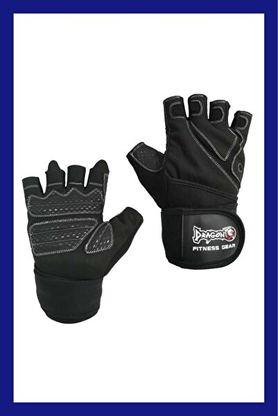 Dragondo W8013 - Bilek Destekli Body & Ağırlık & Halter & Bisiklet & Sporcu & Fitness Eldiveni/Gloves Giftoon